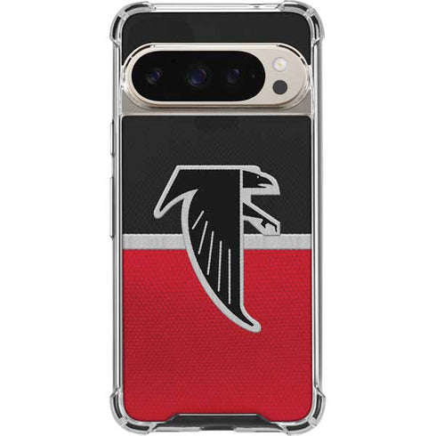 NFL Atlanta Falcons Vintage Pixel 9/9 Pro Clear Case